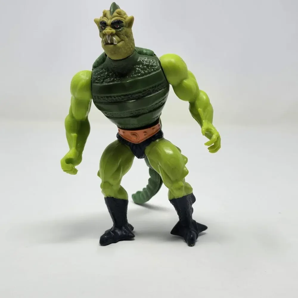 Vtg Mattel 1983 Master Of The Universe Whiplash Action Figure MOTU